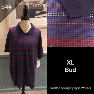 Lularoe Polo- bud size xl
New with tags